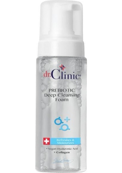 Dr.clinic Prebiyotik Yüz Temizleme Köpüğü 160 ml