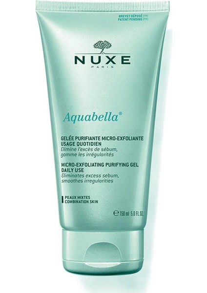 Aquabella Micro Exfoliating Arındırıcı Jel Günlük Kullanım 150ML Nuxe Jel