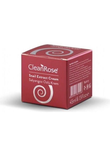 Cleanrose Salyangoz Özlü Krem 45ML