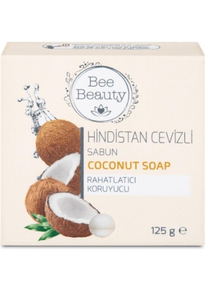 Hindistan Cevizli Katı Sabun 125 G Bee Beauty Hindistan Cevizli Katı