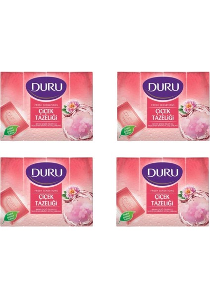 Duş Sabunu Çiçek Tazeliği 600 gr x 4