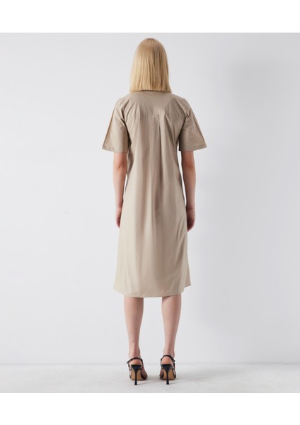 Saten Mix Gömlek Elbise indirimleri