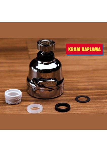 3 Fonksiyonlu Tasarruflu Musluk Başlığı Krom 715305 modelleri