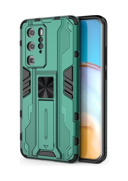 Huawei P40 Pro Için Çift Katmanlı Koruyucu Kılıf (Yurt Dışından)