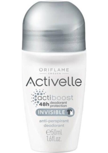 Activelle Invisible Anti-Perspirant Roll-On 50 ml - Roll-On 50 ml 33141