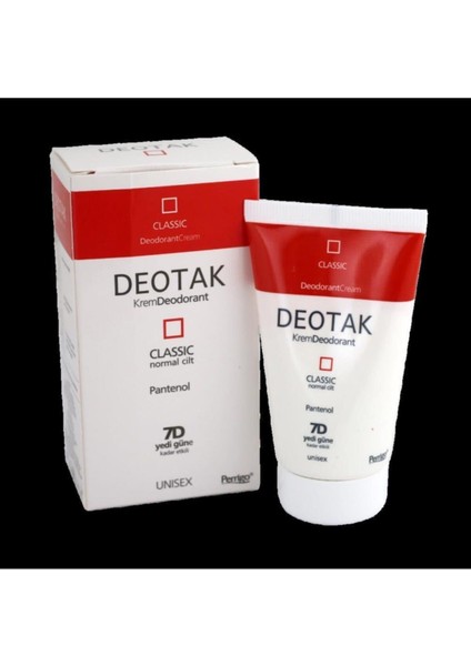 Normal Ciltler Için Klasik Krem Deodorant 35ML 8692255100103
