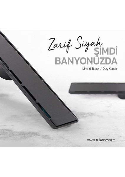 Line/6 Siyah Plaın Izgaralı 40CM