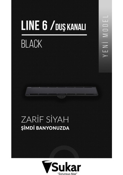 Line/6 Siyah Plaın Izgaralı 40CM fiyatları