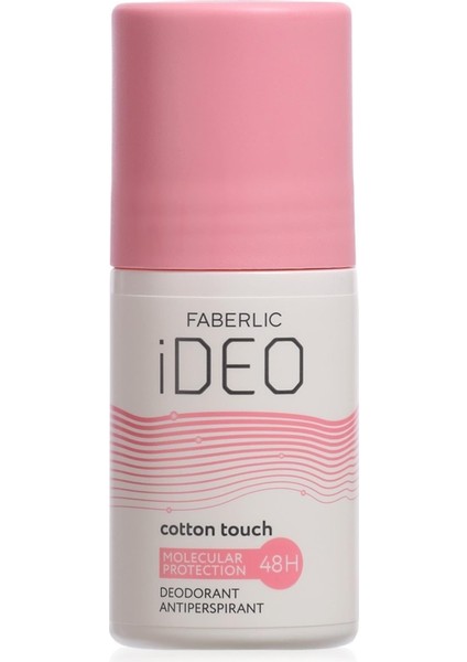 Faberlic Cotton Touch Ideo Roll-On Deodorant 50 Ml.