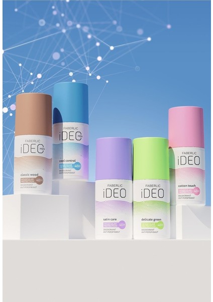 Faberlic Cotton Touch Ideo Roll-On Deodorant 50 Ml.