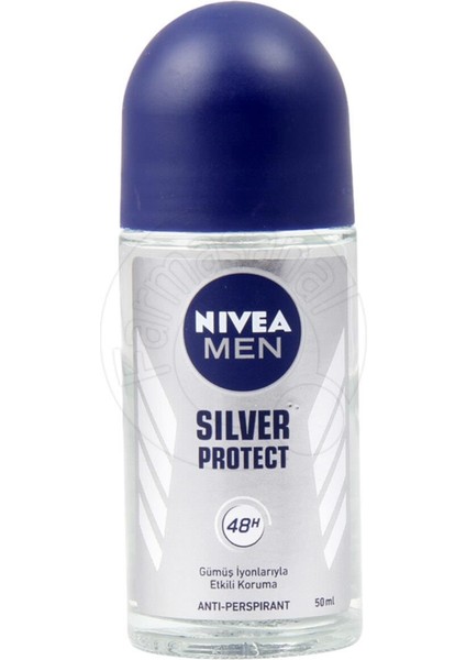 Men Silver Protect Roll-On Deodorant 50 ml