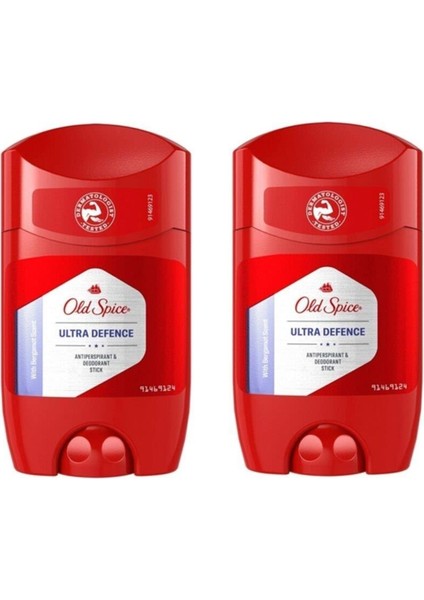 Old Spice Stick Deodorant 50 ml Ultra Defence x 2 Adet