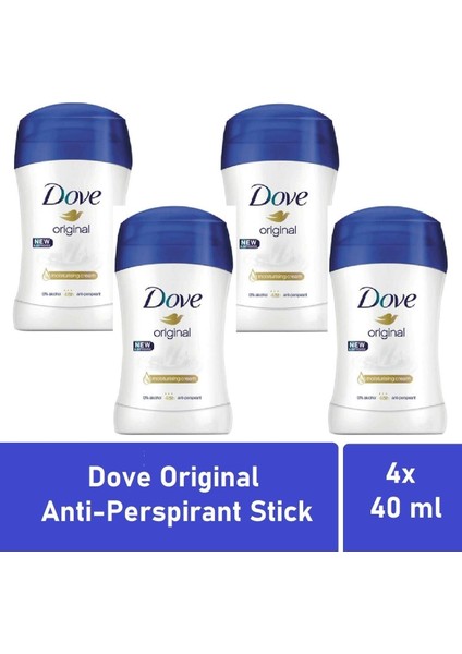 Kadın Stick Deo Original 40 ml - 4'lü Avantaj Paketi