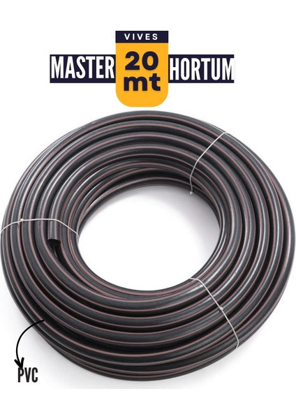Vives 20 mt Pvc Bahçe ve Yıkama Hortumu 716237 fiyatları