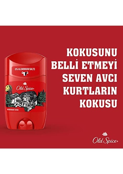 Old Spice Wolfthorn Erkek Için Stick Deodorant, 50 ml