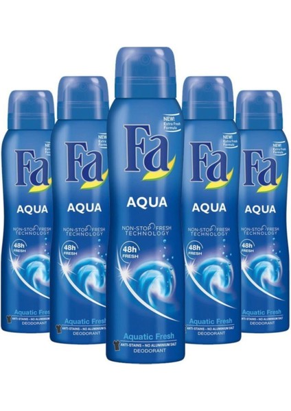 Aqua Deo Spray 150 ml X5