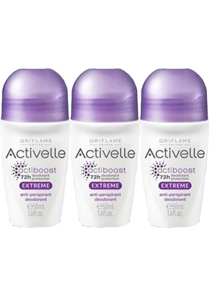 Activelle Extreme Anti-Perspirant Roll-On-3 Adet (33142)