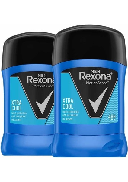 Men Motion Sense Erkek Stick Deodorant Xtra Cool 48 Saat Koruma 50 G x 2 Adet