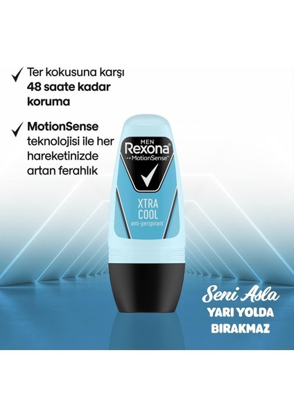 Men Motionsense Erkek Roll On Deodorant Xtra Cool 50 ml