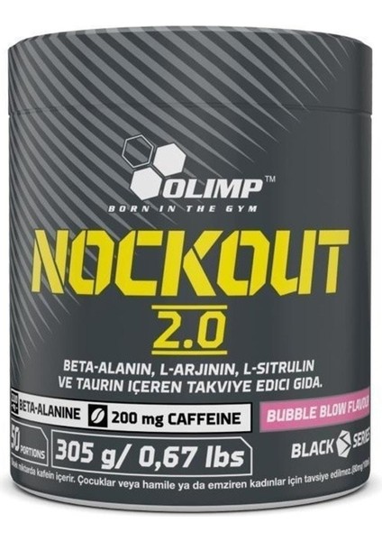 Nockout 2.0 305 Gr Sakız Aromalı 50 Servis