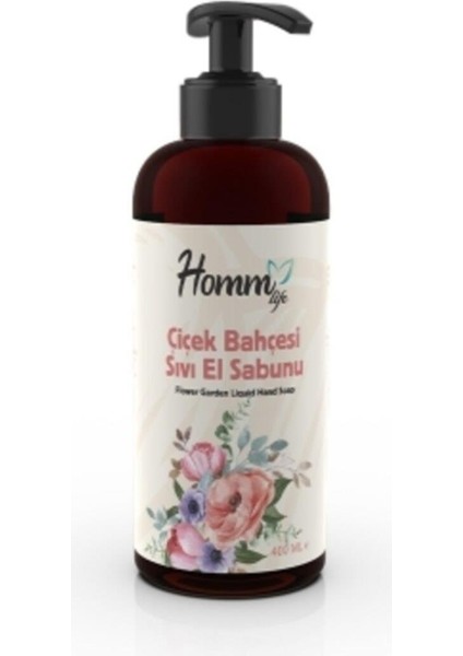 Homm Lıfe Çiçek Bahçesi Sıvı El Sabunu 400 ml