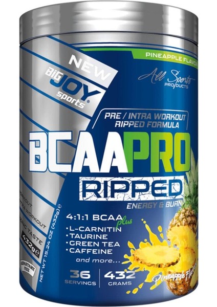 Bigjoy Bcaa Pro 4:1:1 Ripped 432 Gr Ananas Aromalı