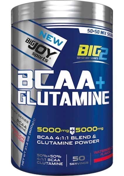 Bigjoy Big2 Bcaa Glutamine Karpuz 600 Gr 2 Amino Aynı Kutuda