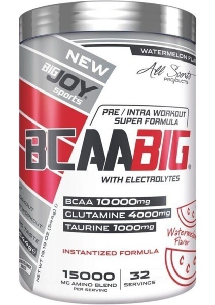 Bigjoy Sports Bigjoy Bcaabig 589 Gr Karpuzlu Bcaa Powder