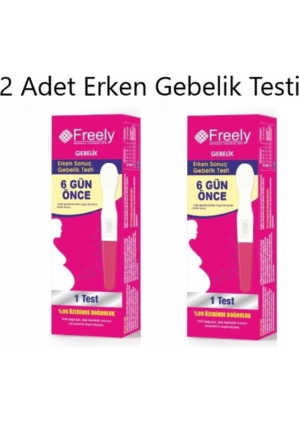 Erken Gebelik Testi 2 Adet