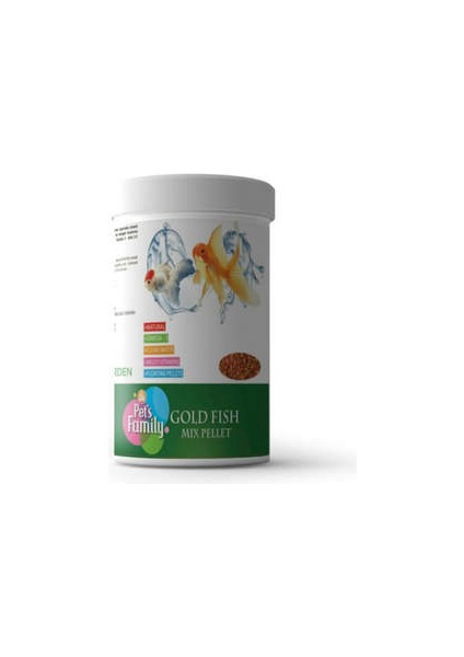 Pets Family Gold Fısh Mıx Pellet 250 Ml/90 G