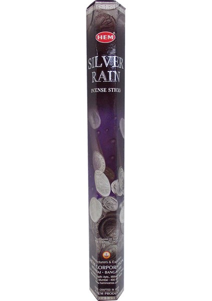 Gümüş Yağmuru 20 Çubuk Tütsü - Silver Rain