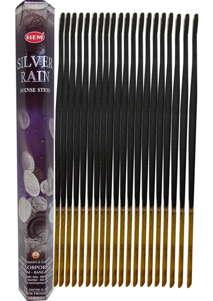 Gümüş Yağmuru 20 Çubuk Tütsü - Silver Rain