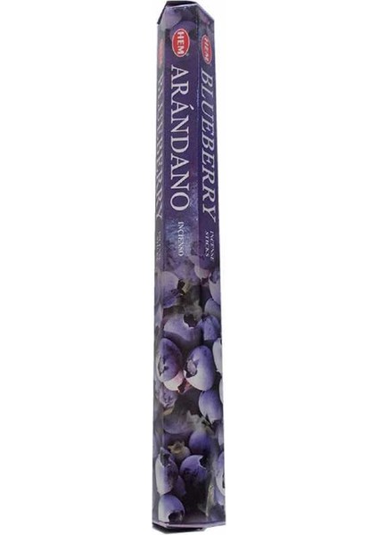 Yaban Mersini Kokulu 20 Çubuk Tütsü - Blueberry