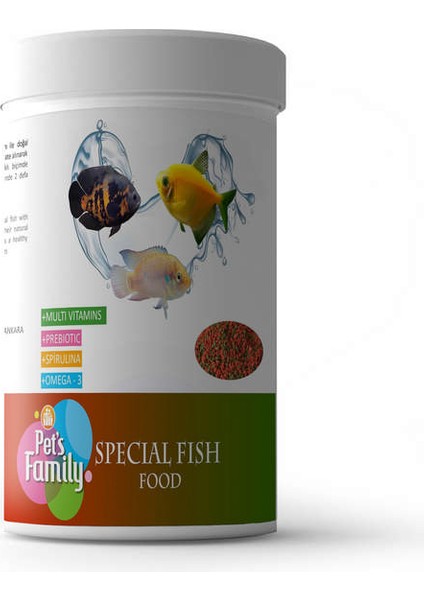 Pets Family Specıal Fısh Food 100ML/45G
