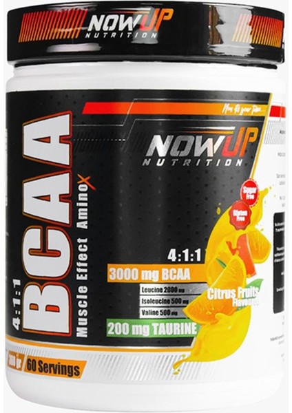 Nowup Nutrıtıon Bcaa 4:1:1 / Citrus 360 Gr