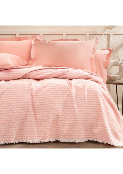 Bedding Gwen Tek Kişilik Pike - Terracotta