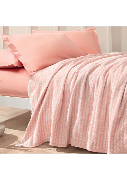 Bedding Gwen Tek Kişilik Pike - Terracotta fiyatları