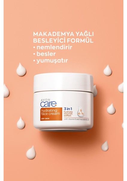 Care Aşırı Kuru Ciltler Için Nemlendirici Yüz Kremi 100ML.