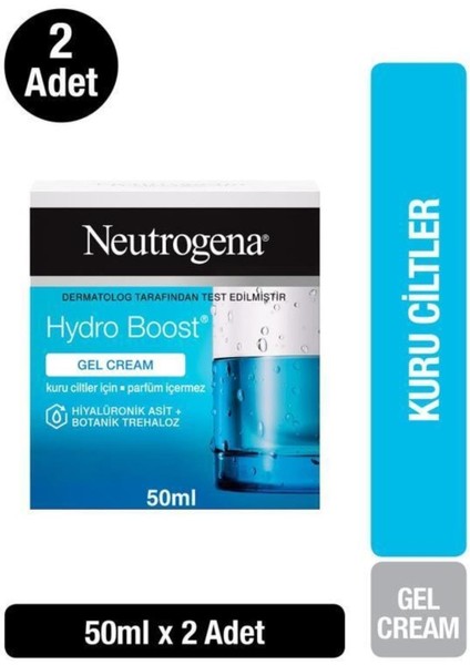 Hydro Boost Gel Cream Nemlendirici Kuru Ciltler 50MLX2