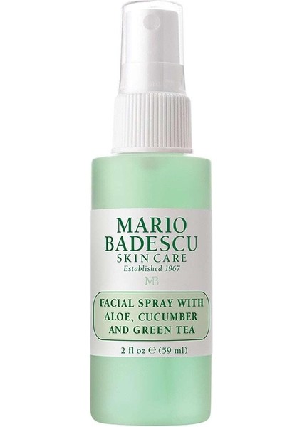 Facial Spray With Aloe,cucumber And Green Tea