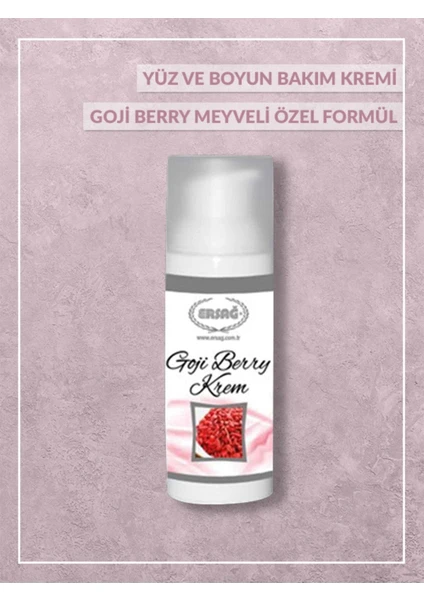 Goji Berry Meyveli Özel Formülü - Yüz ve Boyun Bakım Kremi