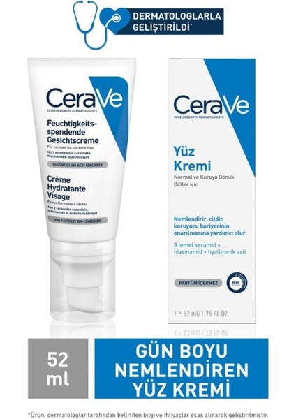 Nemlendirici Yüz Kremi 52 ml