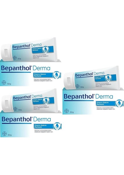 Derma Onarıcı Bakım Merhemi 50 gr 3 Adet