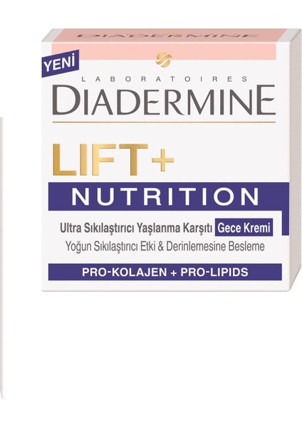 Lift+ Nutritive Nemlendirici ve Besleyici Gece Kremi 50 ml