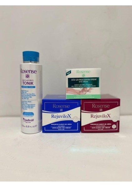 Yüz Bakım Seti 1 ( Tonik+Gece+Gündüz+Göz Kremi)