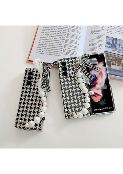For Samsung Galaxy Z Fold 4 Bin Kuş Izgarası Dıy Bilezik Cep Telefonu Kılıfları (Yurt Dışından) fiyatları