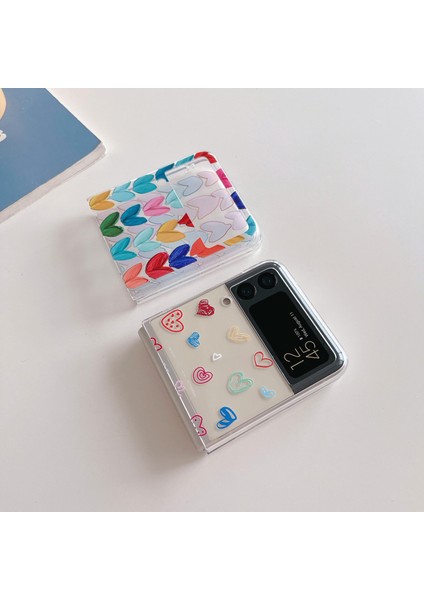 For Samsung Galaxy Z Flip 3 Küçük Aşk Kalıbı Cep Telefonu Kılıfları (Yurt Dışından) fırsatları