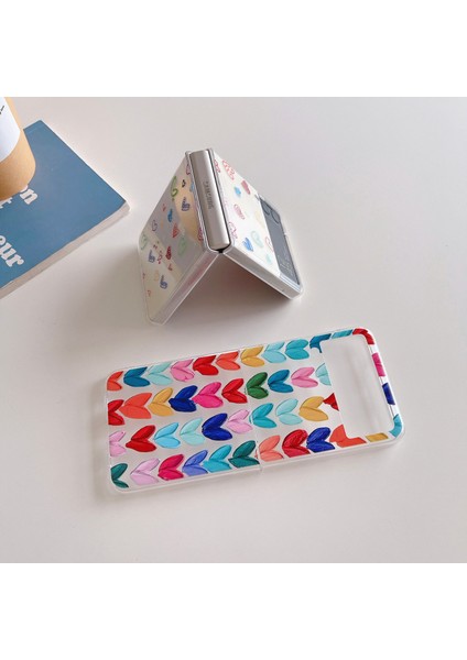For Samsung Galaxy Z Flip 3 Küçük Aşk Kalıbı Cep Telefonu Kılıfları (Yurt Dışından) indirimleri