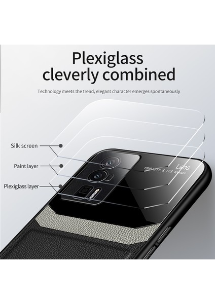 For Xiaomi Redmi K60 Ticari Işler Deri Desen Cep Telefonu Kılıfları (Yurt Dışından) fiyatları