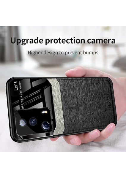 For Xiaomi 13 Lite Ticari Işler Deri Desen Cep Telefonu Kılıfları (Yurt Dışından) modelleri